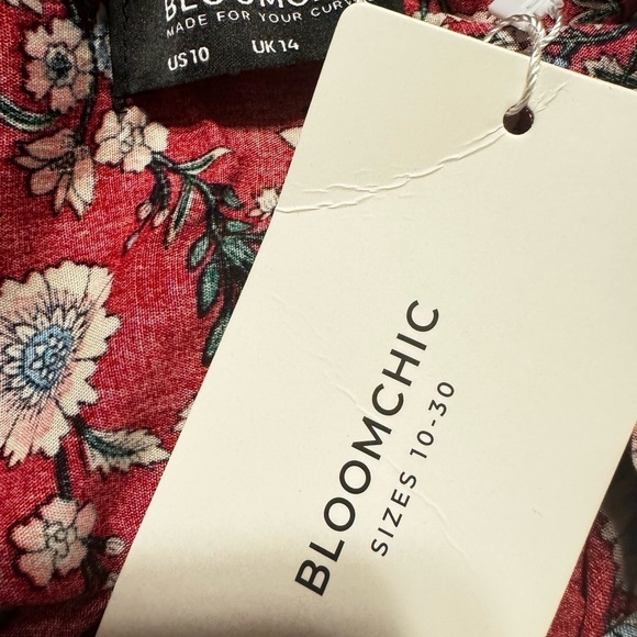 BloomChic Bandana Print Ruffle Maxi Dress 10 - Picture 10 of 11